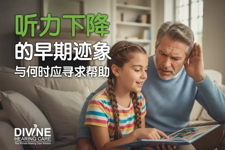 听力下降的早期迹象与何时应寻求帮助