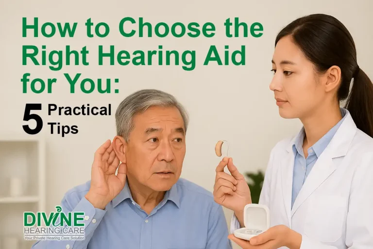 How to Choose the Right Hearing Aid for You: 5 Practical Tips