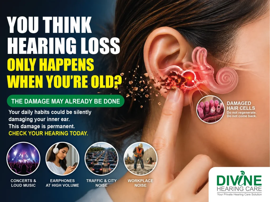 You Think Hearing Loss Only Happens When You’re Old? Your Ears May Already Be Breaking Down